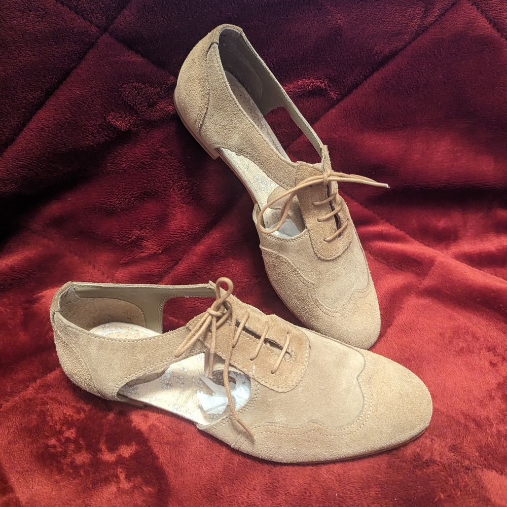 Tan Suede Shoes